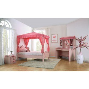 Girl canopy bedroom sets online