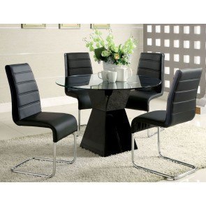 Mauna Black Dining Room Set