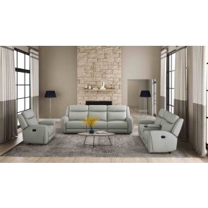 Jacobus Light Gray Reclining Living Room Set