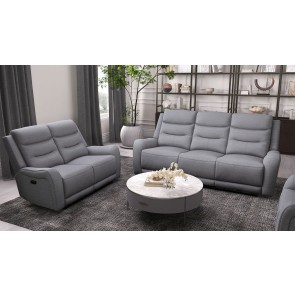 Matthias Gray Reclining Living Room Set