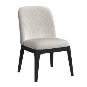 Rosalie Black Dining Side Chair (Set of 2)