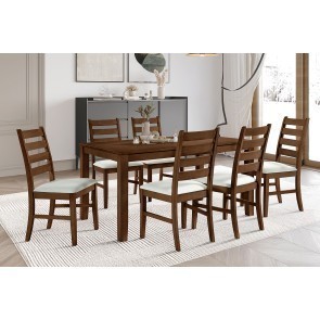 Pascal Dining Room Set (Walnut)