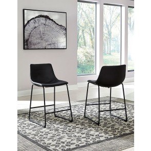 Centiar Barstool (Black) (Set of 2)