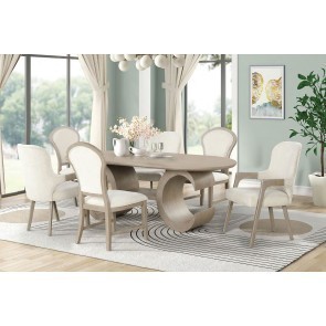 Gwendolyn Oval Mix and Match Dining Room Set