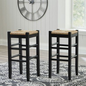 Mirimyn Black Tall Stool (Set of 2)