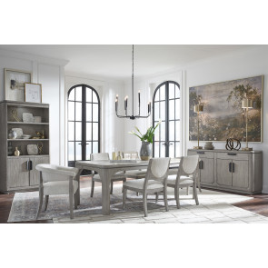 Braelyn Rectangular Leg Dining Room Set w/ Upholstered Chairs