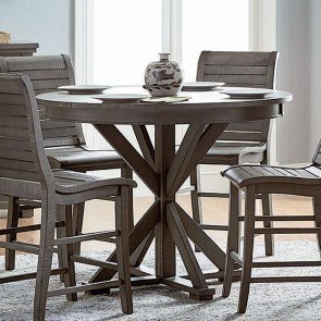 Countertop height deals round table