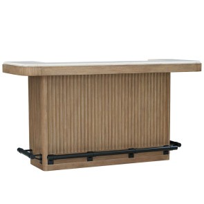 Escape 78 Inch Home Bar w/ Stone Top