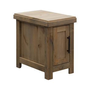Dakota Barnwood Chairside Table