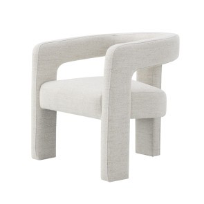 Lomas Beige Arm Chair (Set of 2)