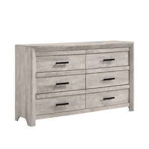 Eleanor Weathered White Dresser