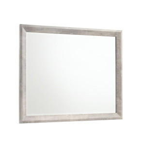 Eleanor Weathered White Mirror