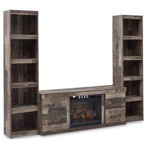 Derekson Entertainment Center w/ Fireplace
