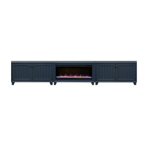 Fairfield Denim Blue Entertainment Wall