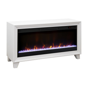 Fairfield White Fireplace Cabinet