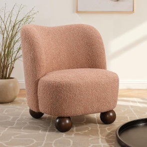 Karey Pink Accent Chair