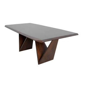 Romont Rich Walnut Dining Table