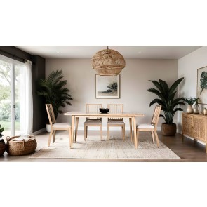 Lakeside Natural Dining Room Set