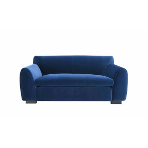 Severo Royal Blue Velvet Loveseat