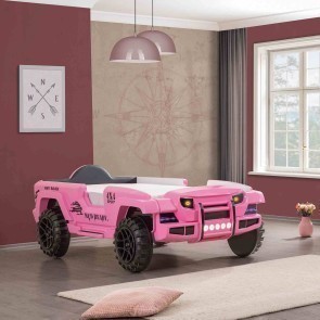 Randlar Pink Off-Road SUV Twin Bed