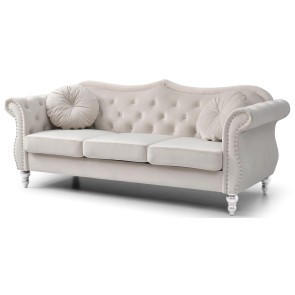 Hollywood Ivory Sofa