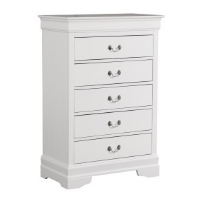 Louis Phillipe White Chest