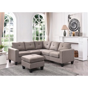 Newbury Gray Sectional Living Room Set