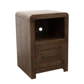 Haven Bourbon Oak File Cabinet