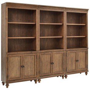 Hensley 3-Piece Bookcase Wall