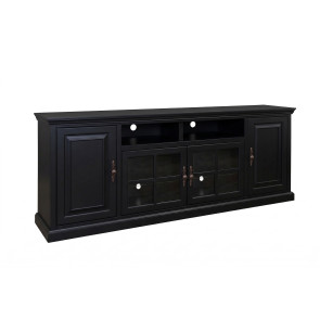 Kensington Black 86-inch TV Console