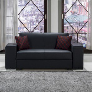 Kobe Love Seat (Black)