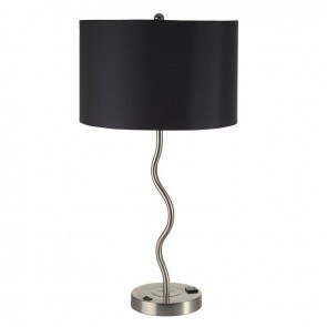 Emelda Table Lamp - Cream 27.00 Emelda Table Lamp - Cream 27.00