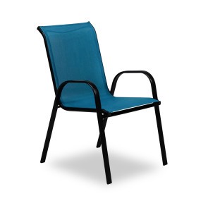 Pierro Blue Outdoor Chair (Set of 2)
