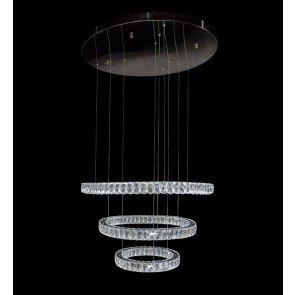 Asteroids Small LED Chandelier