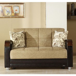 Luna Love Seat (Fulya Brown)
