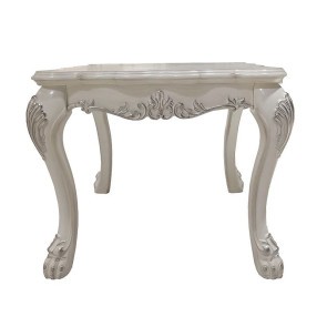 Dresden End Table (Bone White)