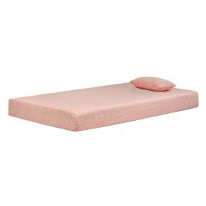 iKidz Pink Mattress and Pillow (Twin)