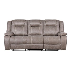 Blake Desert Taupe Reclining Sofa