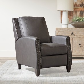 Hunter Echo Grey Manual Pushback Recliner