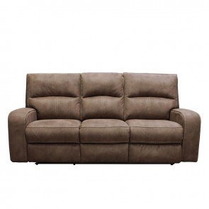 Polaris Power Reclining Sofa w/ Power Headrests (Kahlua)