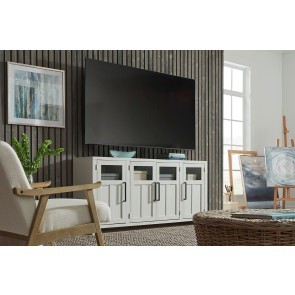 Finnegan 68 Inch Console w/ 4 Doors (White)