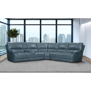 Midnight-Madness Onyx 3-Piece Double Chaise Sectional