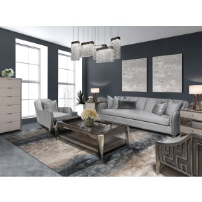 Roxbury Park Steel Living Room Set