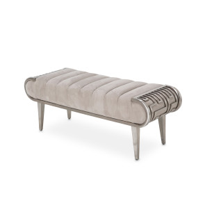 Roxbury Park Channel-Tufted Bench