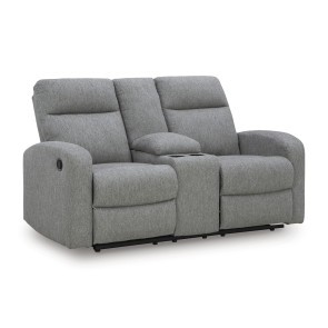 Carrigan Lane Sterling Reclining Loveseat w/ Console