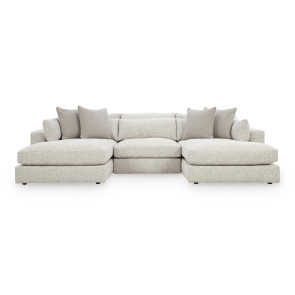 Camfield Snowstone 3-Piece Double Chaise Sectional