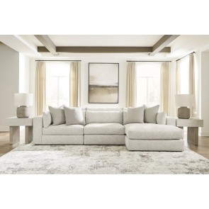 Camfield Snowstone 3-Piece Sectional w/ Right Chaise