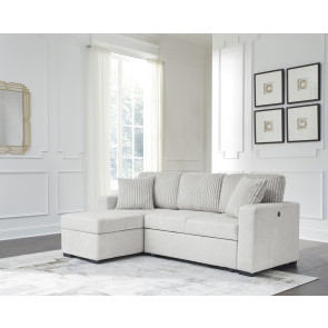 Tressment Alloy 2-Piece Sectional w/ Pop Up Sleeper and Chaise