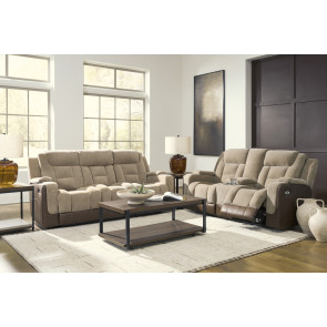 Mixed Momentum Brownstone Power Reclining Living Room Set