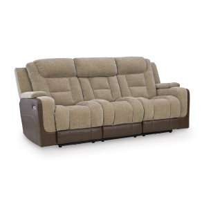 Mixed Momentum Brownstone Power Reclining Sofa